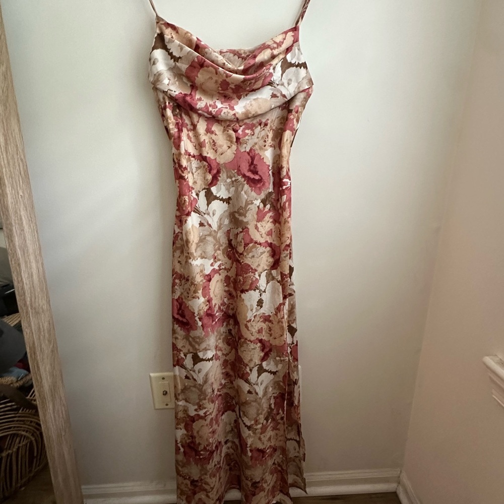 Elegant Floral Maxi Dress